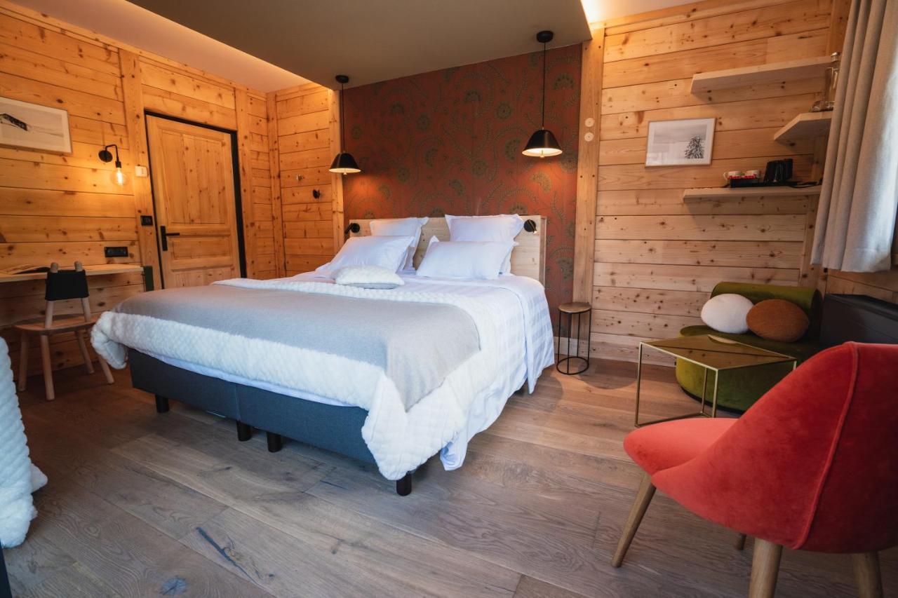 Chalet-Hotel La Marmotte, La Tapiaz & Spa, The Originals Relais เลส์เฌต์ ภายนอก รูปภาพ