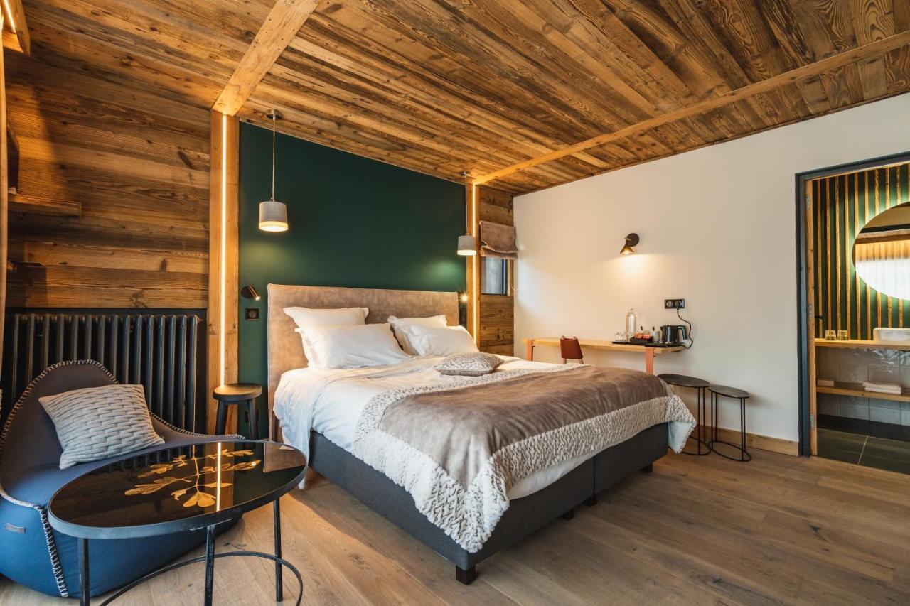 Chalet-Hotel La Marmotte, La Tapiaz & Spa, The Originals Relais เลส์เฌต์ ภายนอก รูปภาพ