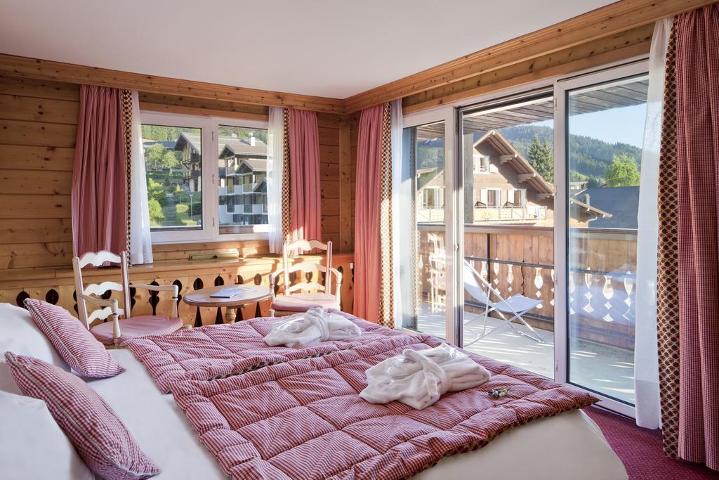 Chalet-Hotel La Marmotte, La Tapiaz & Spa, The Originals Relais เลส์เฌต์ ห้อง รูปภาพ