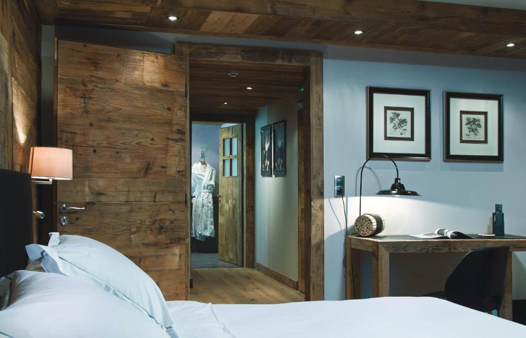 Chalet-Hotel La Marmotte, La Tapiaz & Spa, The Originals Relais เลส์เฌต์ ห้อง รูปภาพ