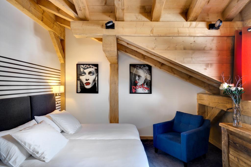 Chalet-Hotel La Marmotte, La Tapiaz & Spa, The Originals Relais เลส์เฌต์ ภายนอก รูปภาพ